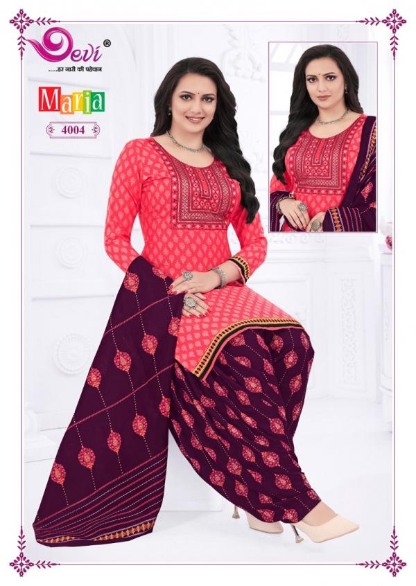 Devi Maria Vol-4 Neck Work – Readymade With Lining